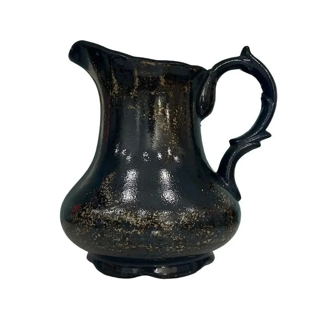 Vintage Ceramic Pottery Pitcher 10